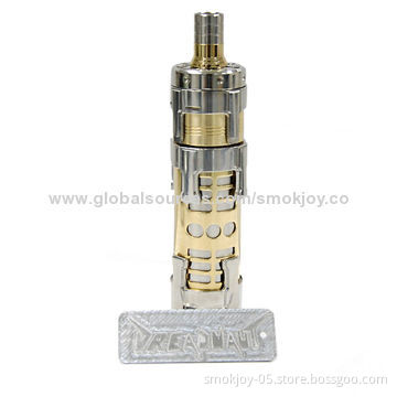 Smokjoy Stainless Steel and Brass Dreadnaut Mechanical Mod with 1.5mm Brass Outer Tube Thickness
